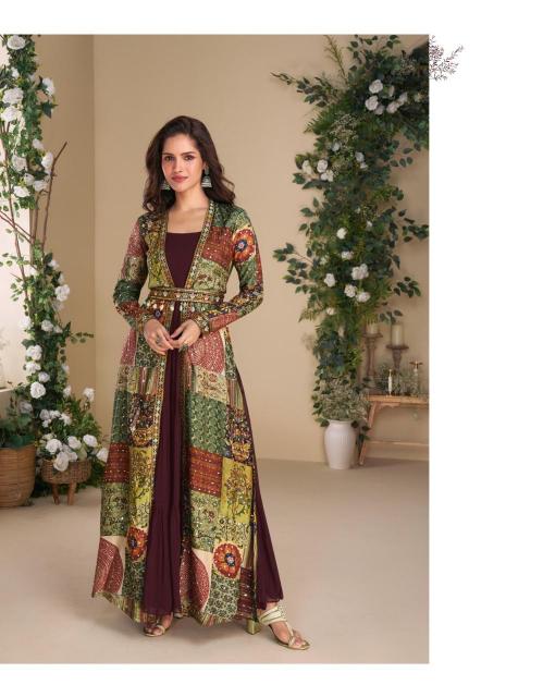 Sayuri Janvi catalog gerogette Designer Indo Western