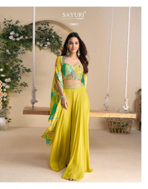 Sayuri Wonaya catalog latest indo western wholesale
