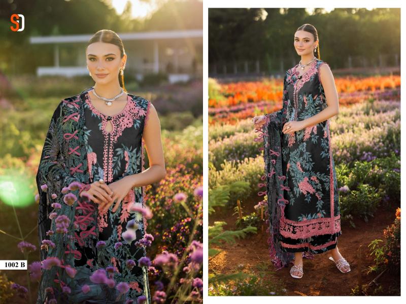 Sharaddha Flora Vol 1 Catalog Cotton Duppatta pakistani replica suits wholesale in india 
