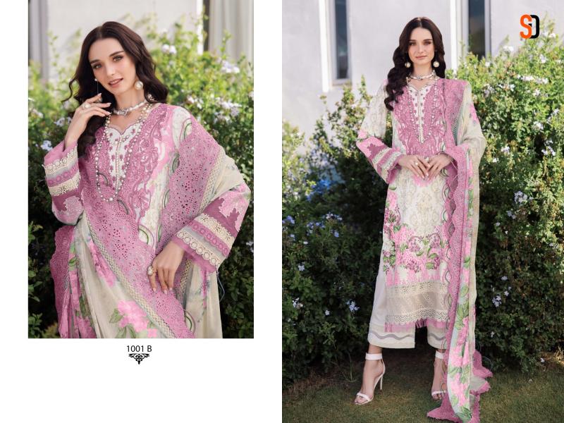 Sharaddha Needle Wonder Vol 0.1 catalog Chiffon Duppatta pakistani suits in dubai wholesale