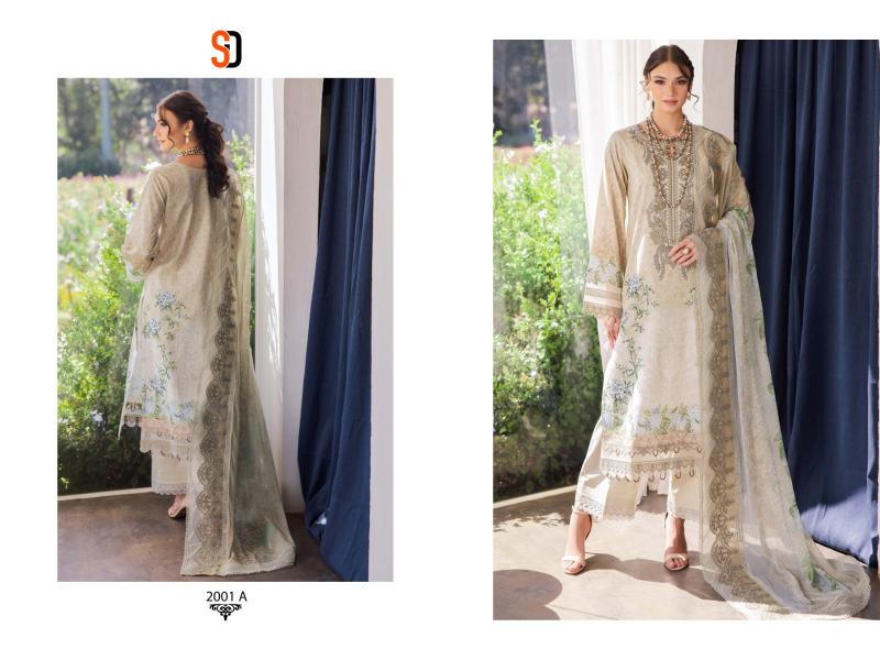 Sharaddha Needle Wonder Vol 2 catalog Chiffon Duppatta pakistani suits importer wholesaler delhi