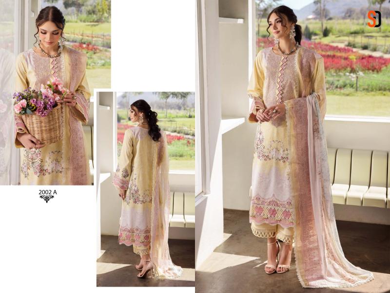 Sharaddha Needle Wonder Vol 2 catalog Cotton Duppatta pakistani suits wholesale india