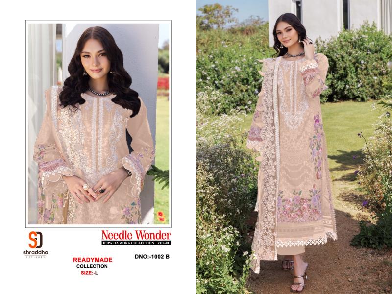 Sharaddha Needle Wonder Vol 2 catalog ready made pakistani suits