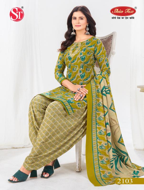 Shiv Tex Simran Vol-21 – Dress Material - Wholesale Catalog
