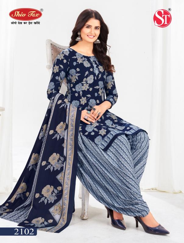Shiv Tex Simran Vol-21 – Dress Material - Wholesale Catalog