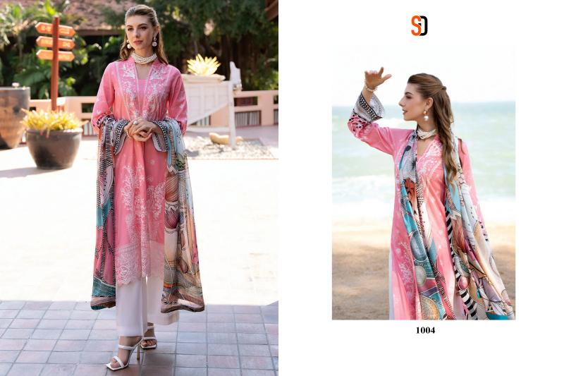 Shraddha Designer Ramsha Vol 1 catalog Chiffon Dupatta wholesale pakistani suits in surat