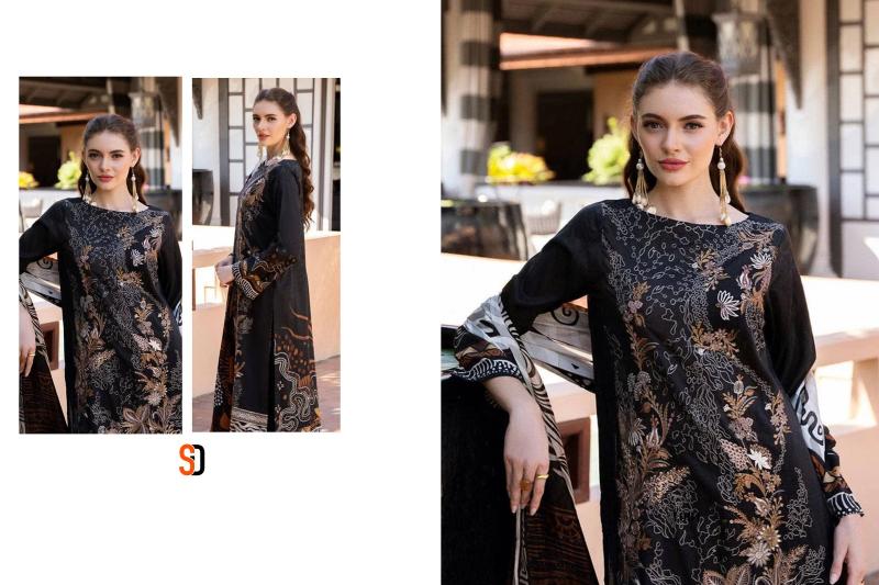 Shraddha Designer Ramsha Vol 1 catalog Chiffon Dupatta wholesale pakistani suits in surat