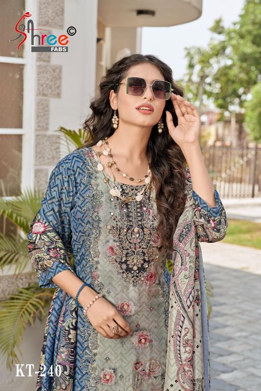 Shree Fabs KT 240 catalog pakistani replica suits wholesale