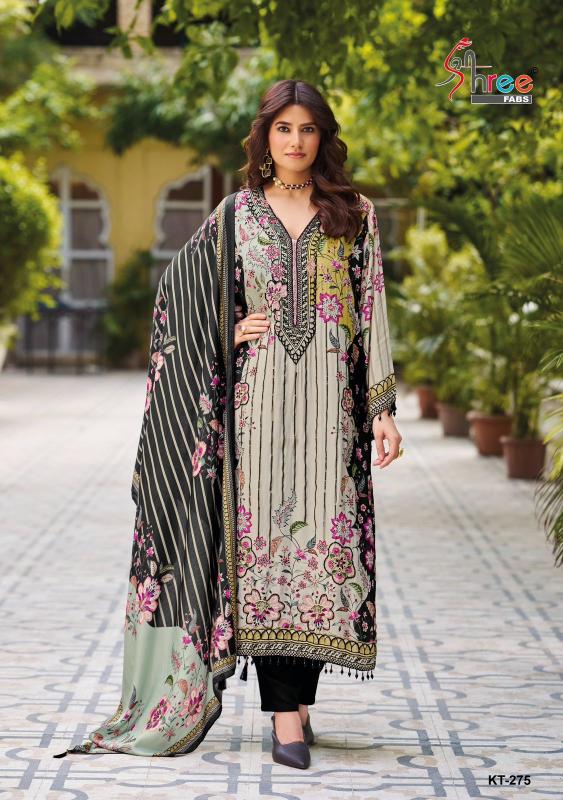 Shree Fabs KT 275 catalog buy pakistani suits wholesale