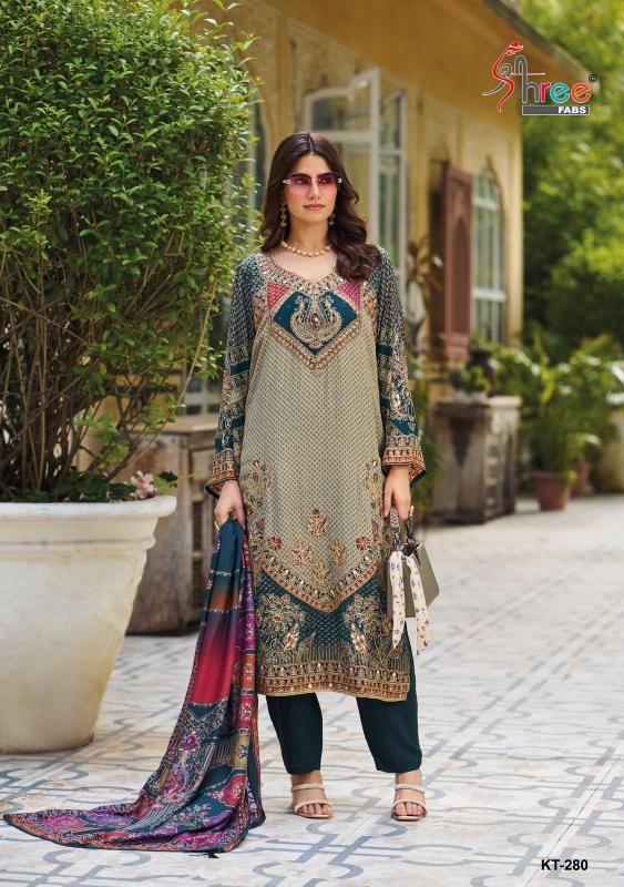 Shree Fabs KT 280 catalog wholesale pakistani suits online