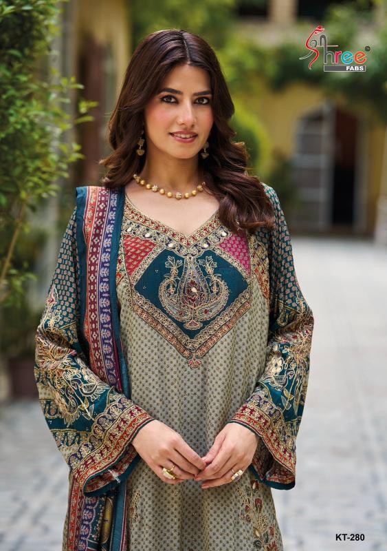 Shree Fabs KT 280 catalog wholesale pakistani suits online