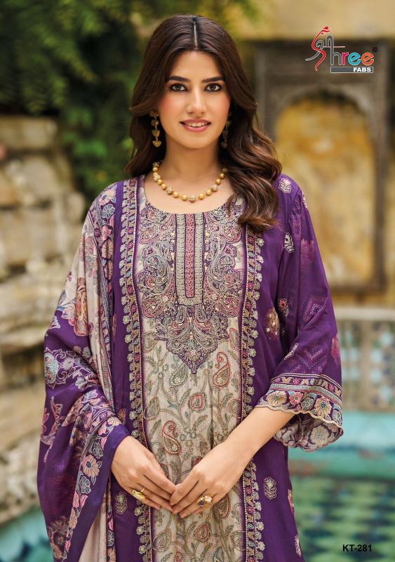 Shree Fabs KT 281 catalog pakistani suits in dubai wholesale