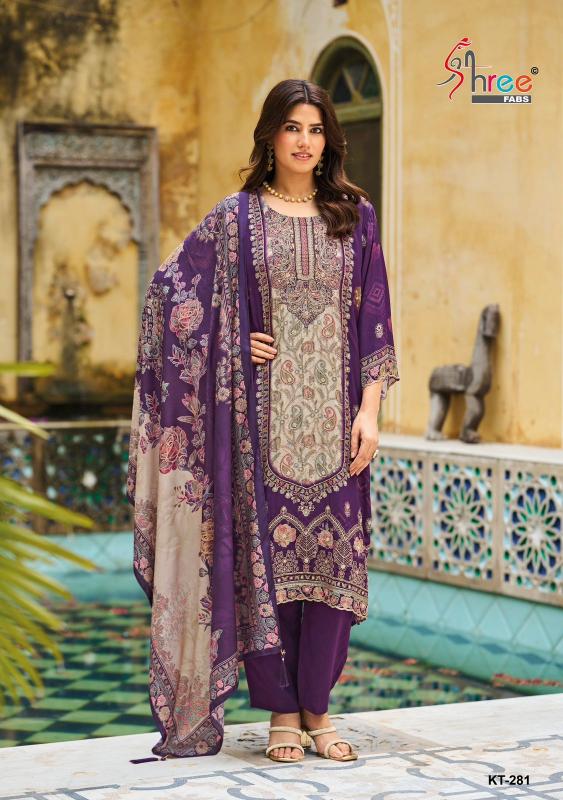 Shree Fabs KT 281 catalog pakistani suits in dubai wholesale