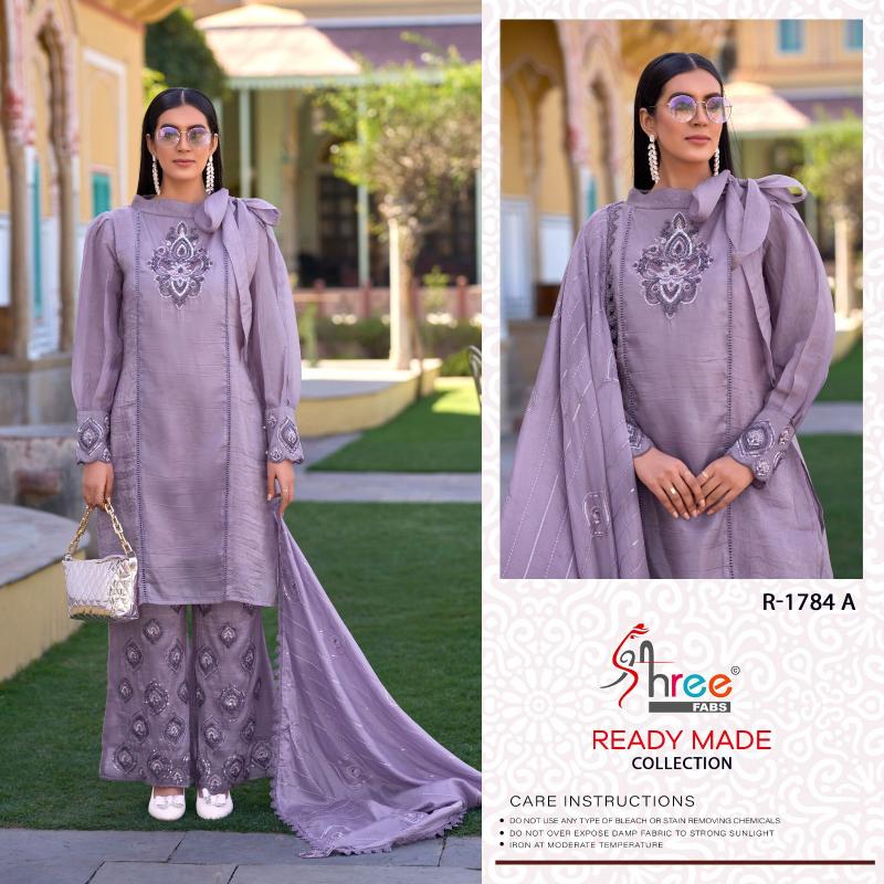 Shree Fabs R 1784 catalog wholesale pakistani suit