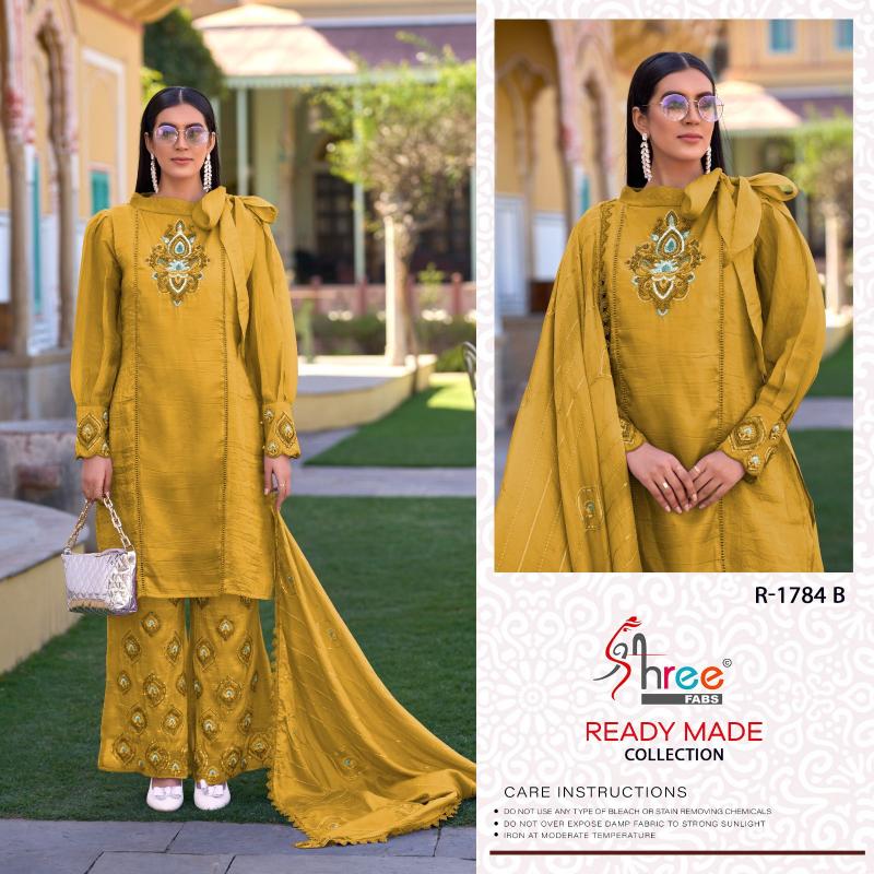 Shree Fabs R 1784 catalog wholesale pakistani suit