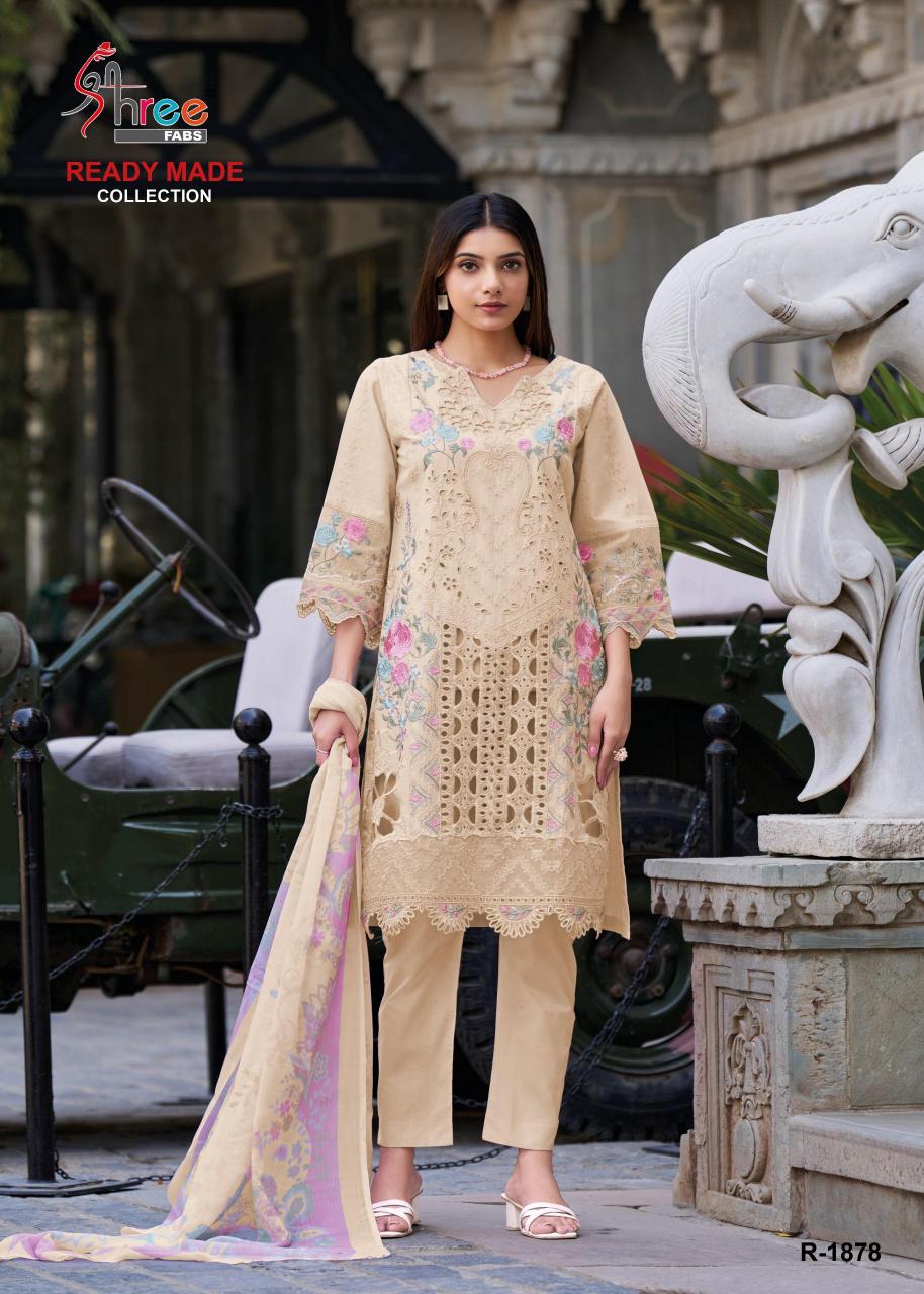 Shree Fabs R 1878 catalog pakistani suits wholesale in india