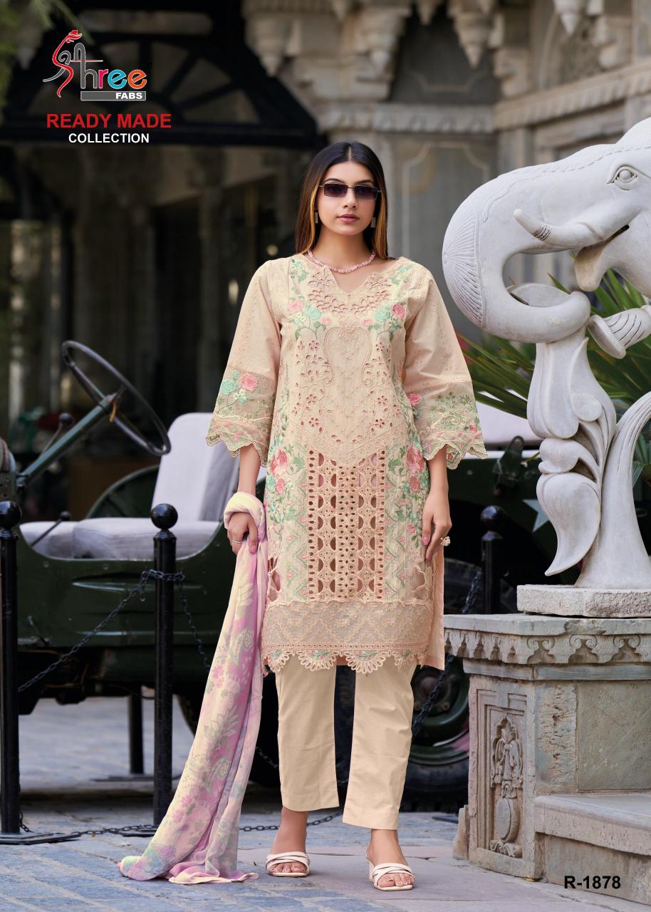 Shree Fabs R 1878 catalog pakistani suits wholesale in india