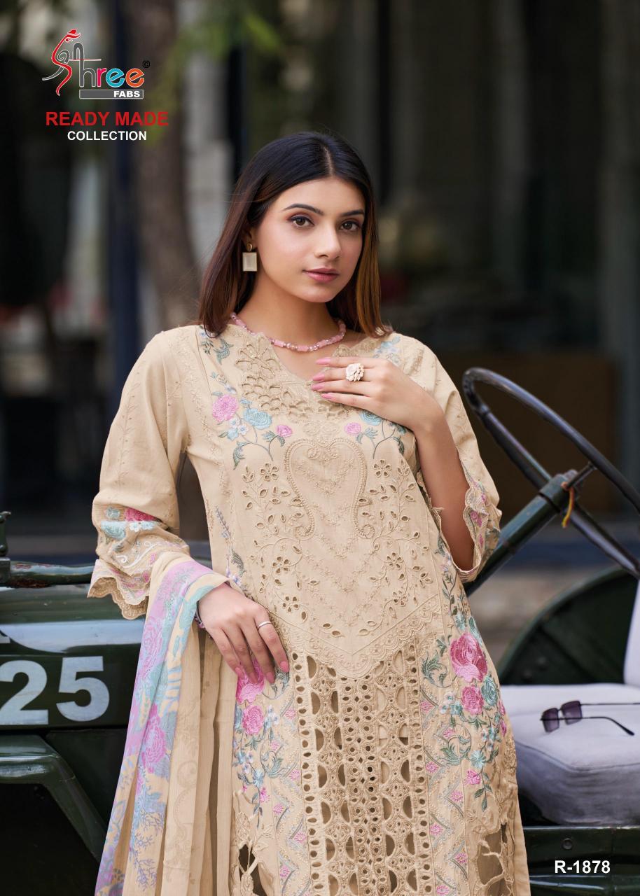 Shree Fabs R 1878 catalog pakistani suits wholesale in india