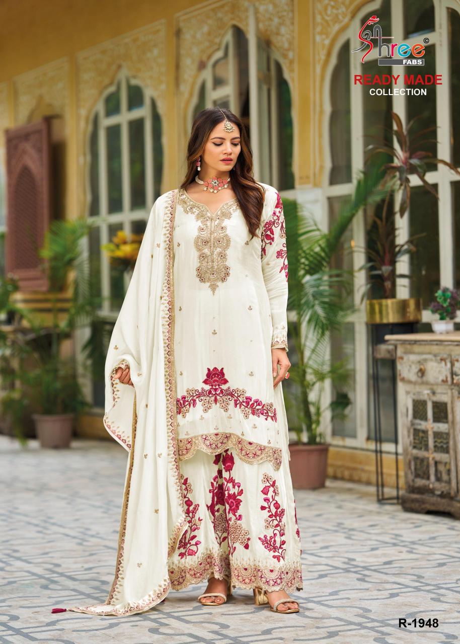 Shree Fabs R 1948 catalog wholesale pakistani suits in delhi 