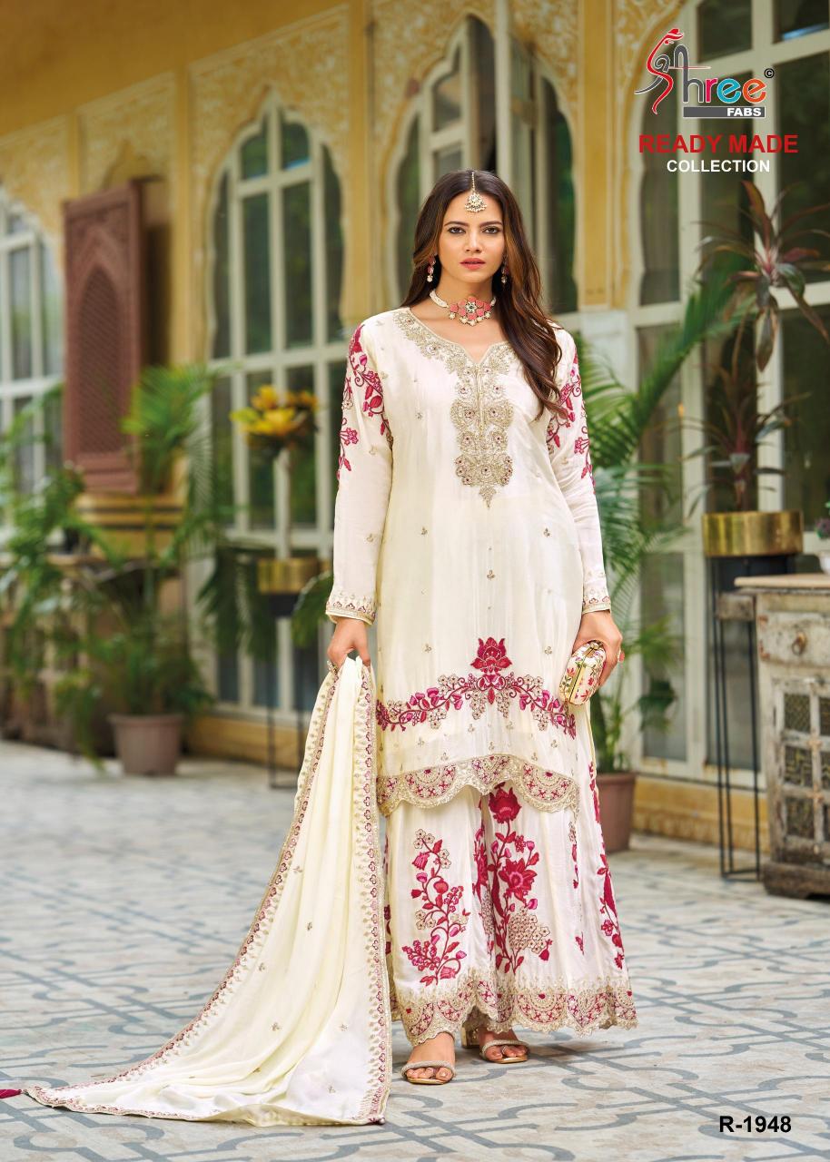 Shree Fabs R 1948 catalog wholesale pakistani suits in delhi 