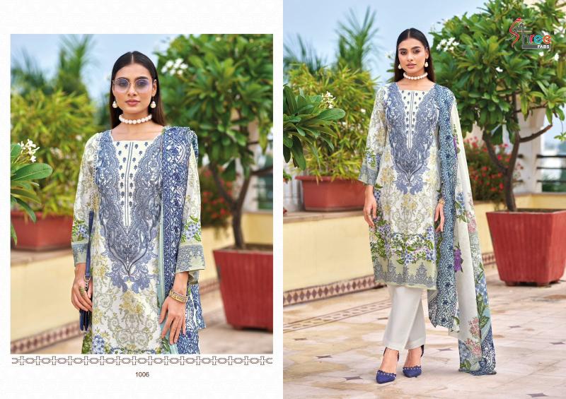 Shree Needle wonder premium lawn Catalog Cotton Duppatta wholesale pakistani suits delhi