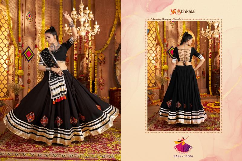 Shubhkala Raas vol 19 catalog navratri lehenga choli online india