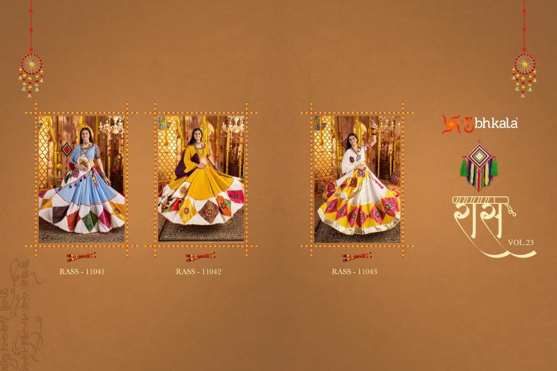 Shubhkala Raas vol 23 catalog traditional lehenga online india