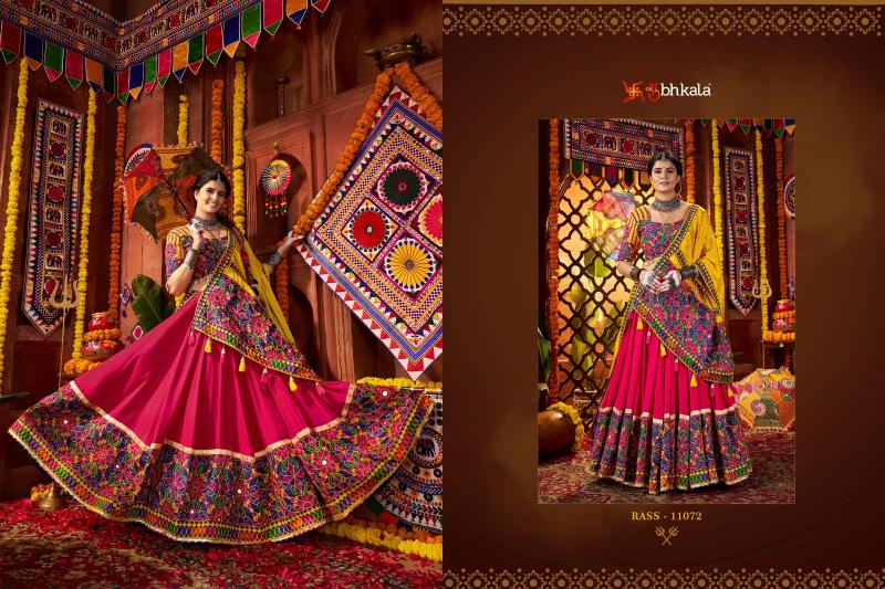 Shubhkala Raas vol 26 catalog navratri lehenga choli online india