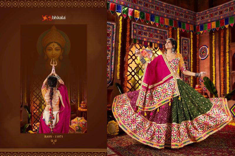 Shubhkala Raas vol 26 catalog navratri lehenga choli online india