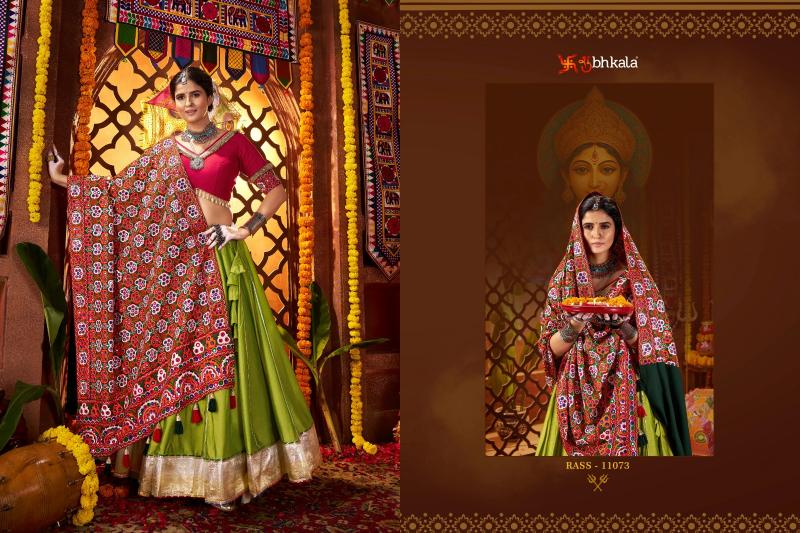 Shubhkala Raas vol 26 catalog navratri lehenga choli online india