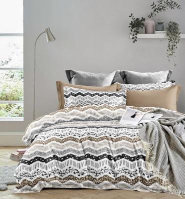 Siara 108X108(9ftX9ft) King size pure glacé cotton premium bedsheets wholesale