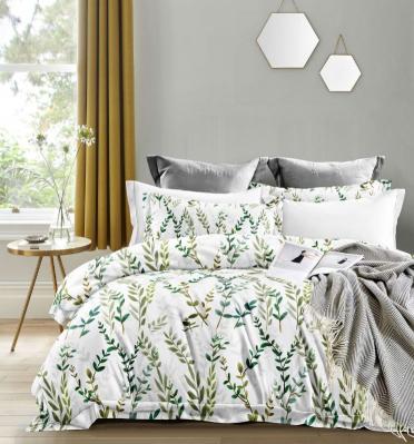 Siara 108X108(9ftX9ft) King size pure glacé cotton premium bedsheets wholesale