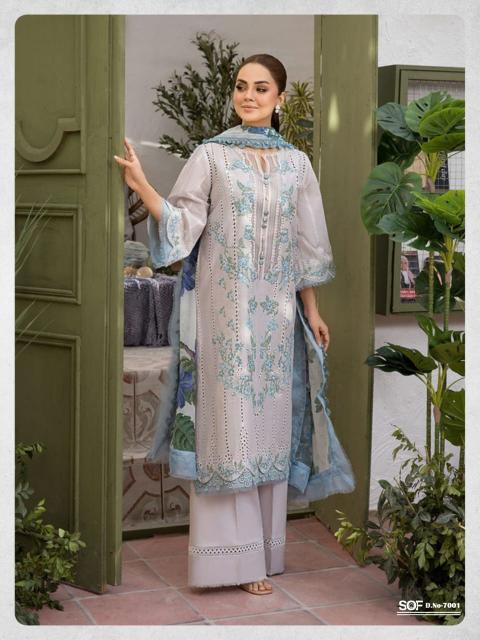 SOF Aliya Vol-7 – Karachi Readymade Kurti Pant With Dupatta - Wholesale Catalog