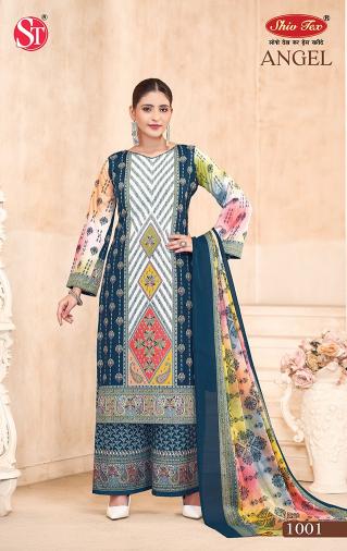 St Angel Vol-1 – Dress Material - Wholesale Catalog