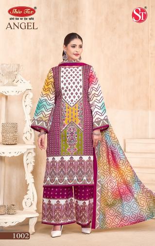 St Angel Vol-1 – Dress Material - Wholesale Catalog
