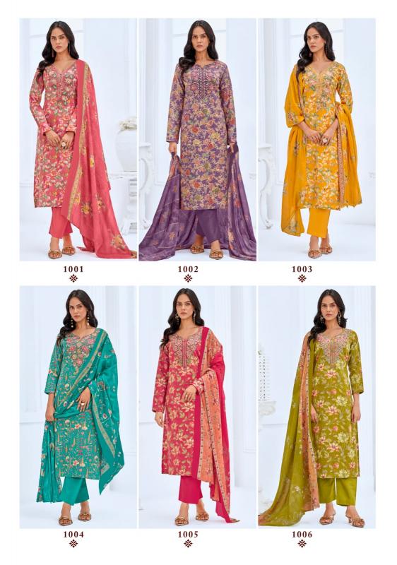 Suryajyoti Kala Vol-1 – Kurti Pant Wtih Dupatta - Wholesale Catalog
