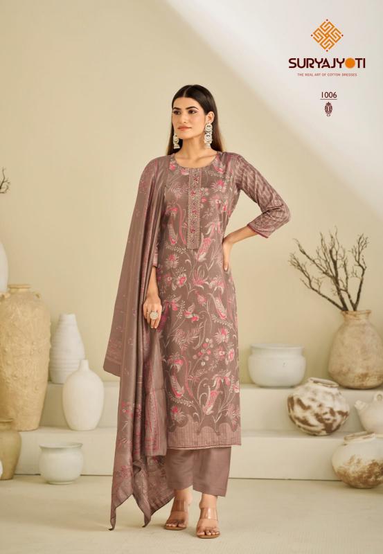 SuryaJyoti Karishma Vol-01 – Dress Material - Wholesale Catalog 