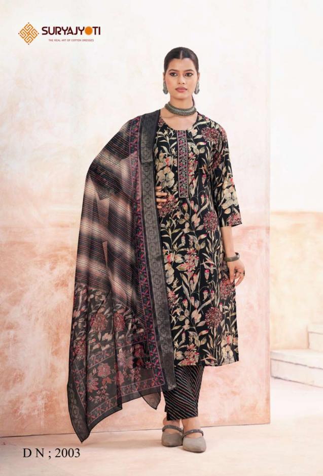 Suryajyoti Nayantara Vol-2 – Kurti Pant With Dupatta - Wholesale Catalog