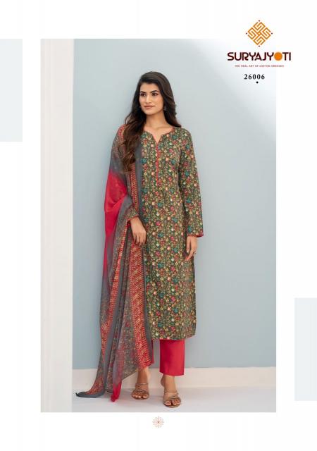 Suryajyoti Suhana Vol-26 – Dress Material - Wholesale Catalog