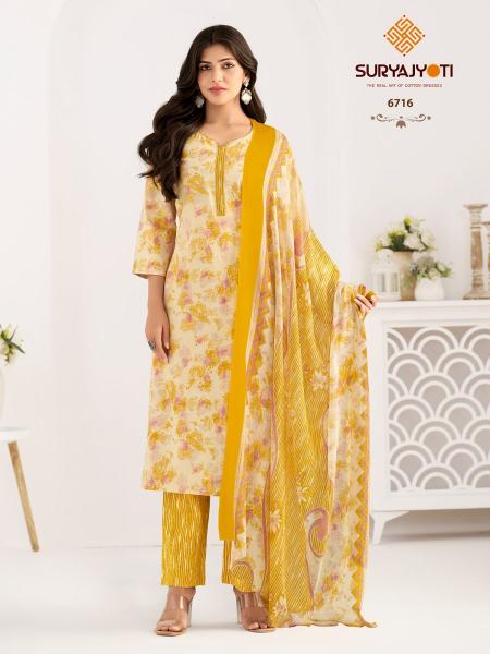 Suryajyoti Trendy Cotton Vol-67 – Dress Material - Wholesale Catalog