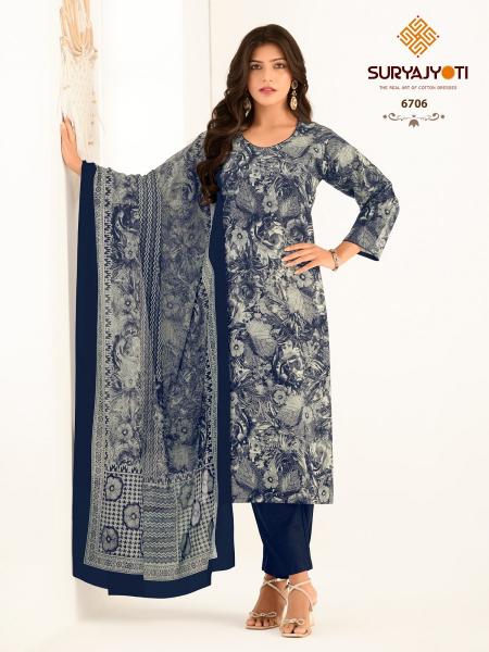 Suryajyoti Trendy Cotton Vol-67 – Dress Material - Wholesale Catalog