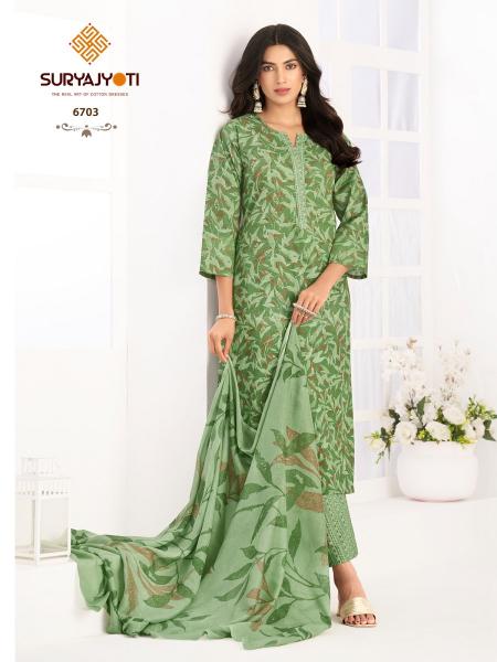 Suryajyoti Trendy Cotton Vol-67 – Dress Material - Wholesale Catalog