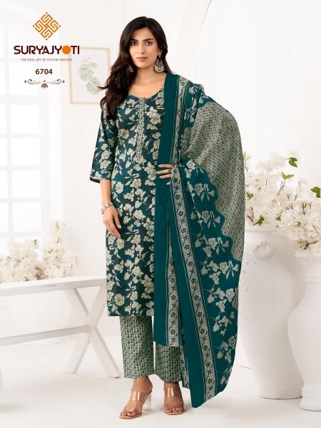 Suryajyoti Trendy Cotton Vol-67 – Dress Material - Wholesale Catalog
