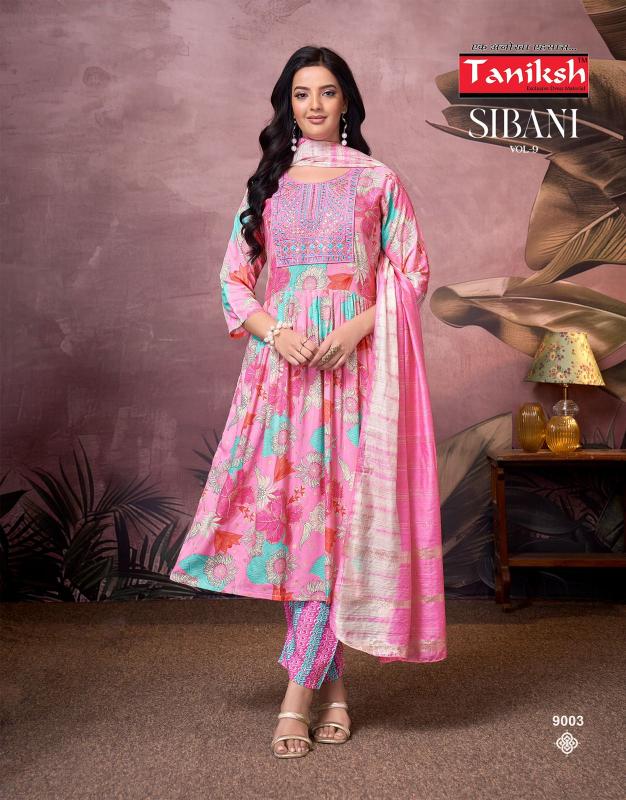 Taniksh Sibani Vol 9 catalog south indian kurti style
