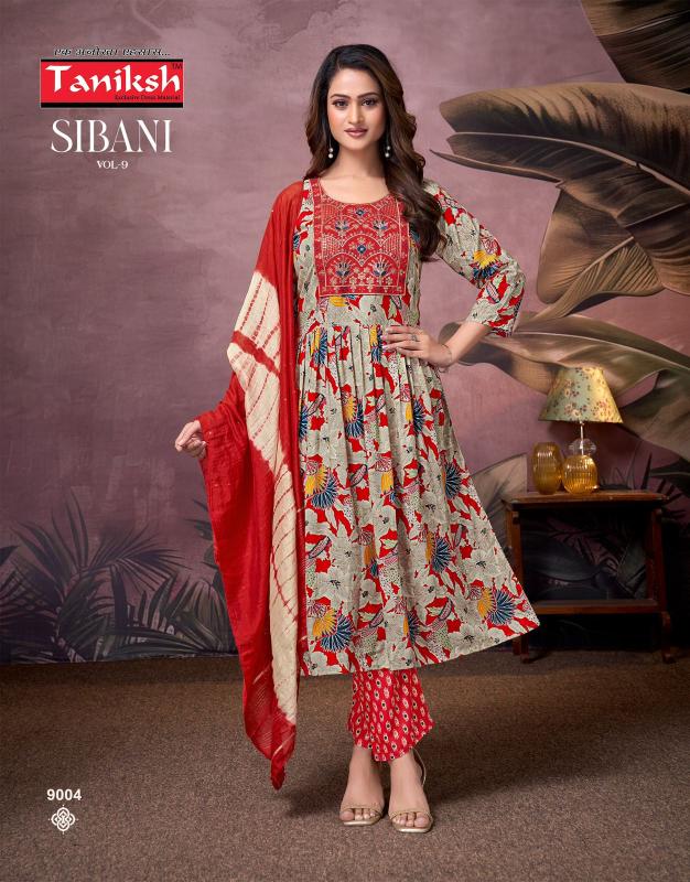 Taniksh Sibani Vol 9 catalog south indian kurti style