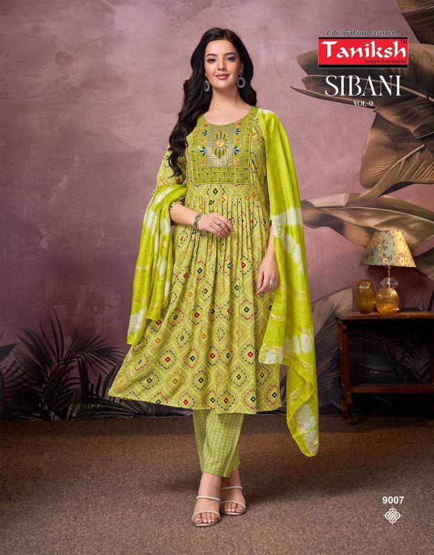 Taniksh Sibani Vol 9 catalog south indian kurti style