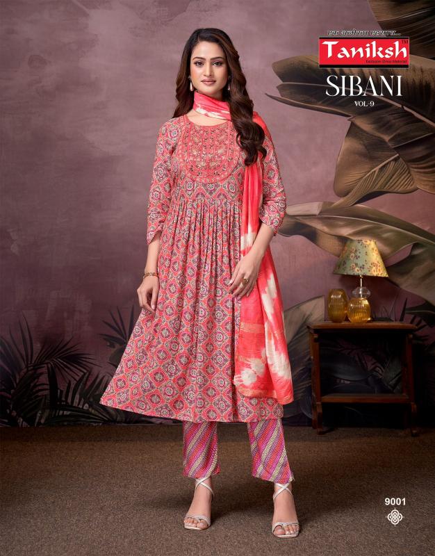 Taniksh Sibani Vol 9 catalog south indian kurti style