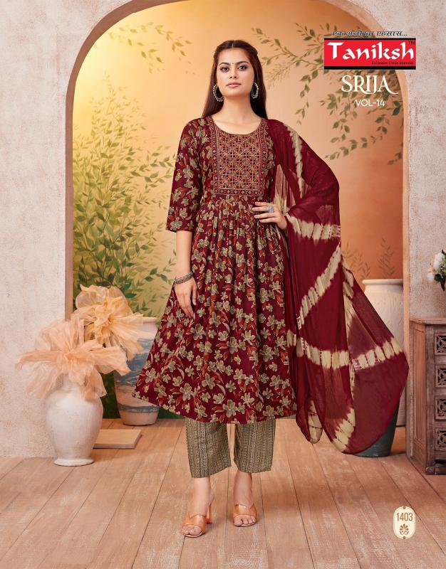 Taniksh Srija Vol 14 catalog indian kurti buy online