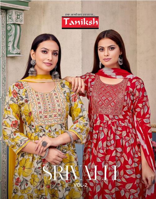 Taniksh Srivalli Vol 2 catalog w kurtis online in india
