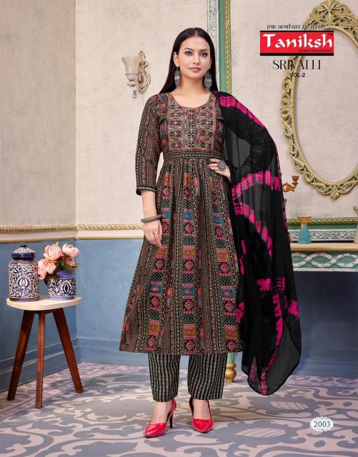 Taniksh Srivalli Vol 2 catalog w kurtis online in india